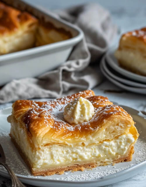Cheesecake Crescent Rolls Casserole | More Recipes
